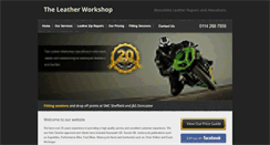 Desktop Screenshot of leather-workshop.co.uk